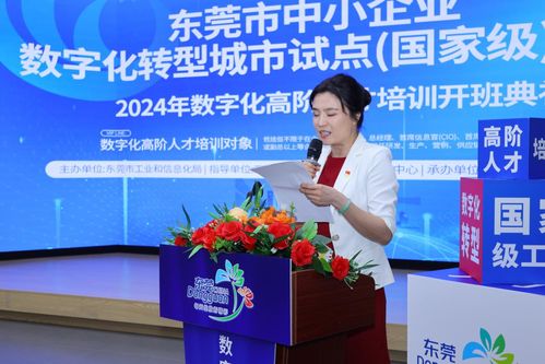 東莞2024年中小企業數字化轉型城市試點數字化人才培訓拉開序幕