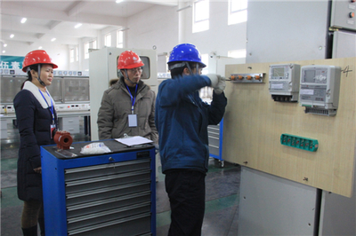 菏澤市裝表接電工技能大賽開幕